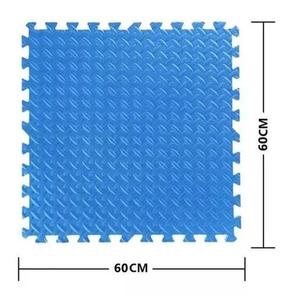 TAPETE FOAMY 60 X 60 PAQUETE X 8 LAMINAS