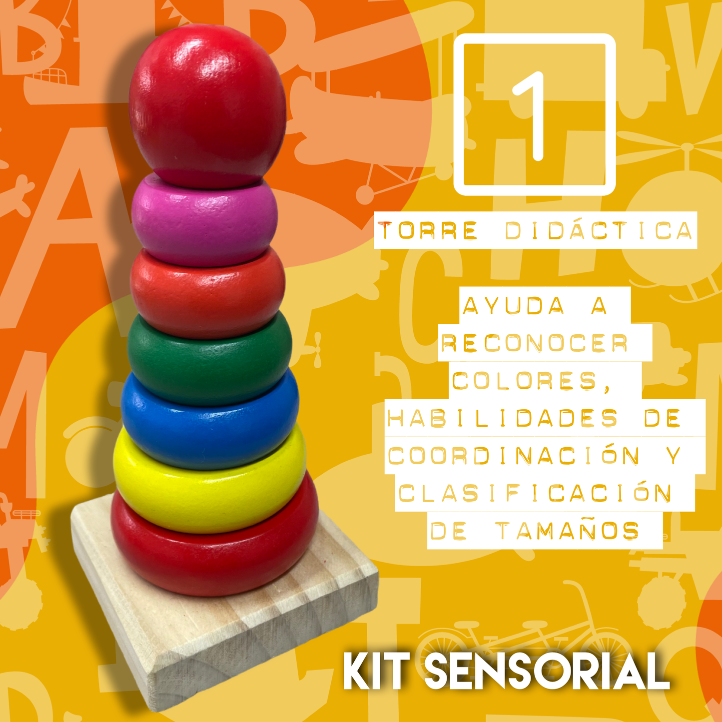 Kit sensorial Laberinto